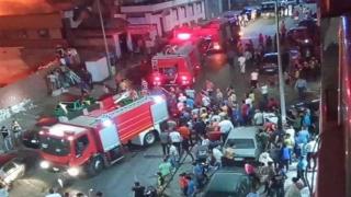 انفجار اسطوانة غاز فى العمرانية