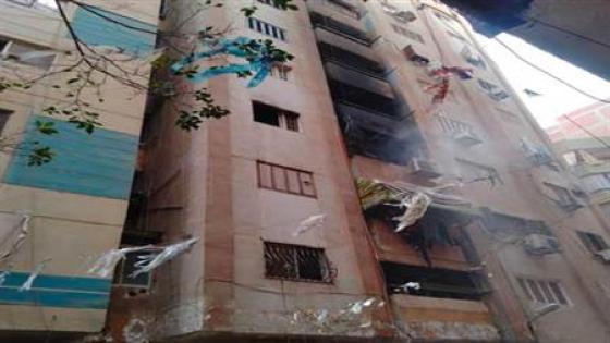 ماس كهربائى وراء حريق شقة سكنية فى فيصل