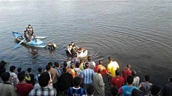 انتشال جثة شاب غرق فى نهر النيل بالعياط