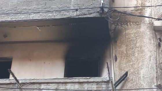 أخماد حريق شقة سكنية فى الطالبية دون أصابات