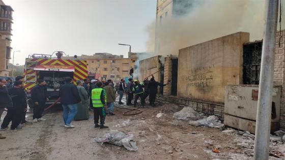 تحرك عاجل و5 سيارات إطفاء.. تفاصيل السيطرة على حريق مستشفى أطفال مصر