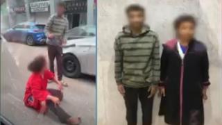 خلاف على أولوية مسح السيارات ينتهي باعتداء متسول على فتاة بالجيزة