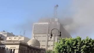 الحصر المبدئي: 4 متوفين و40 مصاباً حتى الآن فى حريق سنترال رمسيس