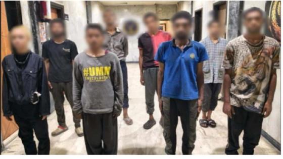 ضبط 8 أشخاص لاستغلال 14 طفلًا في التسول وبيع السلع بإلحاح بالجيزة