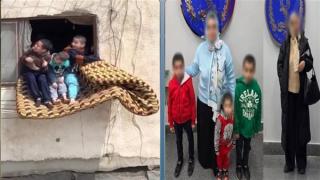 حبس أم وصاحبة الفيديو في واقعة جلوس صغار على مرتبة خارج الشباك بالإسكندرية