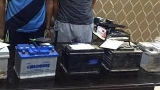 تفاصيل القبض علي أخطر تشكيل عصابى تخصص فى ارتكاب وقائع سرقة بطاريات السيارات بالنزهة