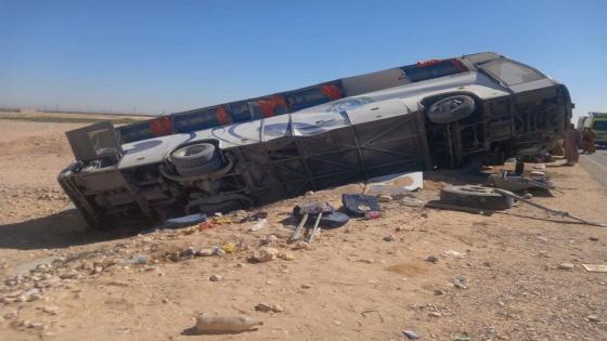 رحلة توعوية تتحول لمأساة.. وفاة مشرفة وإصابة 23 طالبًا في الأقصر