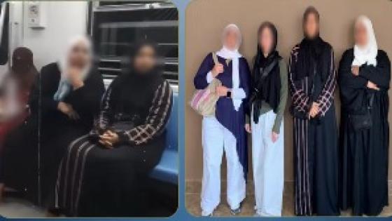 مشاجرة بين 4 سيدات داخل عربة مترو الأنفاق بسبب أولوية الجلوس بالقاهرة