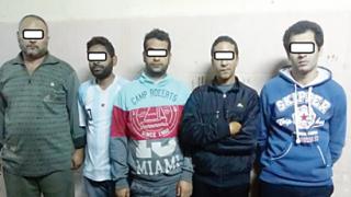 تفاصيل القبض علي عصابة السبعه التي احترفت سرقة الكابلات التليفونيه بالخليفة