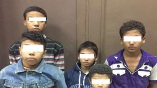 القبض علي عصابة المراهقين لسرقة اجهزة الكمبيوتر في مطروح