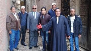بالصور..أمبابة القديمة تنحر الذبائح احتفالا بالانجازات الجديدة