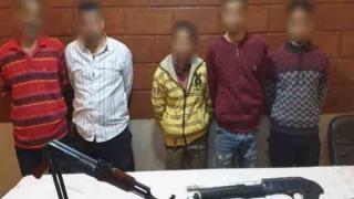 ضبط 5 عناصر إجرامية بحوزتهم أسلحة نارية ومخدرات بالقليوبية