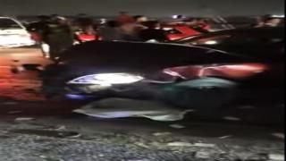 حادث لنجل وزير الاتصالات على محور 26 يوليو.. والنجاة بأعجوبة