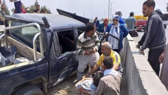 حادث مأساوي بالطريق الصحراوي الغربي ينهي حياة أب ونجله