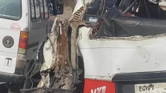 5 مصابين في حادث تصادم بين ميكروباص وسيرفيس وتوك توك بكفر الدوار