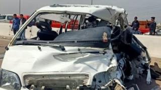 حادث جديد لعمال المزارع.. إصابة 12 فتاة في انقلاب ميكروباص بالمنوفية