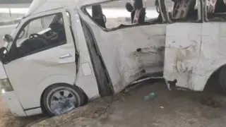 انقلاب ميكروباص على طريق القاهرة – أسوان يوقع 14 مصابًا