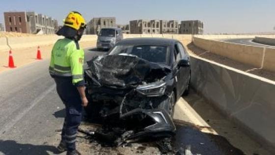 تصادم مروع في المنوفية يسفر عن إصابة 4 أشخاص من أسرة واحدة