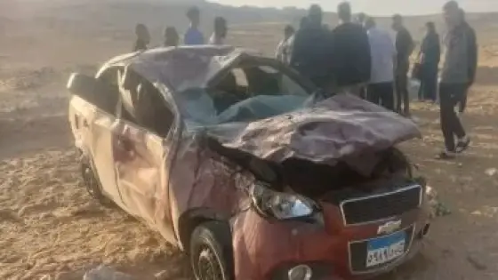 مصرع شابين وإصابة 4 في حادثين منفصلين بالوادي الجديد