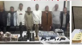 ضبط عصابة تنتحل صفة تجار آثار وعملات داخل فيلا بالشيخ زايد