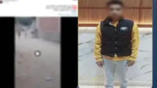 ضبط طالب بالشرقية بعد تقييده وضربه كلبًا ضالًا في فيديو متداول