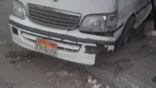 إصابة 6 أشخاص في تصادم ميكروباص بالرصيف أسفل كوبري المستقبل بالإسماعيلية