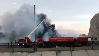 السيطرة على حريق 3 منازل بمنشأة ناصر دون إصابات