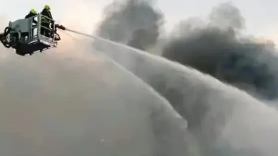 النيابة تجري معاينة لحريق 3 منازل بمنشأة ناصر وتباشر التحقيق