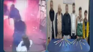ضبط 6 متهمين في مشاجرة مسلحة بالجيزة بعد تداول فيديو