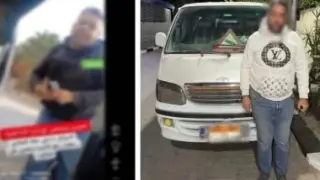 خلاف على الأجرة بحلوان ينتهي بضبط سائق ميكروباص مهدد للركاب
