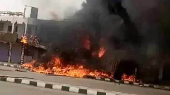 إخماد حريق داخل مصنع غذائي بالقطامية وتحقيقات لمعرفة الأسباب