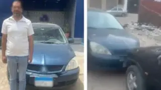 حبس قائد سيارة صدم سيارة جارته بسبب إطعام الكلاب