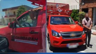 بعد نشر الفيديو.. الداخلية تلقي القبض على قائد سيارة “ربع نقل” وضع قدمه اليسرى على الشباك الجانبى حال سيره