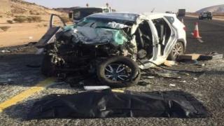 تفاصيل إصابة 6 أشخاص في تصادم سيارتين بطريق القاهرة – الإسكندرية الصحراوي