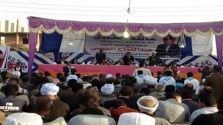 مؤتمر جماهيري حاشد لدعم الرئيس السيسي بقرية دوينة بأبوتيج