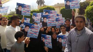 وقفة احتجاجية لأهالي الحمراوي للمطالبة بالقصاص من قاتل ابنهم بكفرالشيخ