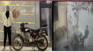 الأمن يضبط عامل صدم شخصين بدراجته النارية في المنيا