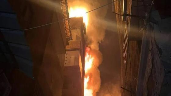 النيابة تباشر التحقيق في حريق سوق الخواجات بالمنصورة وتنتدب الطب الشرعي لمعاينة الجثامين