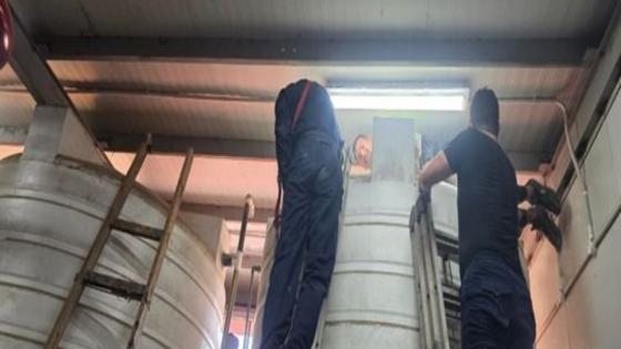 إنقاذ عاملين سقطا داخل خزان مياه فارغ بالسيدة زينب