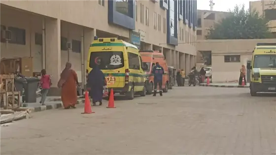إصابة 10 أشخاص في انقلاب ميكروباص بطريق الفيوم الجديد
