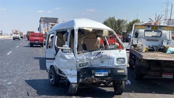 إصابة 16 عاملًا في حادث انقلاب سيارة بطريق القاهرة – أسيوط الغربي