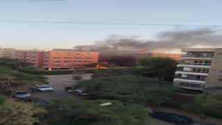 حريق مصنع للبطاطس بمنطقة العاشر من رمضان 