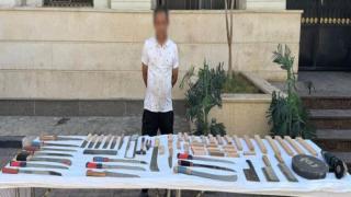 ضبط ورشة لتصنيع الأسلحة البيضاء والإتجار بها فى السيدة زينب