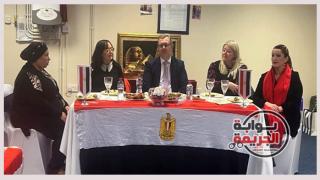 السير جيفري دونالدسون يُشيد بمجهودات الجالية المصرية في إيرلندا الشمالية