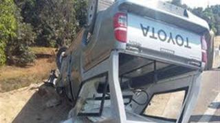 بالاسماء إصابة 7 أشخاص فى انقلاب سيارة ربع نقل ببنى سويف