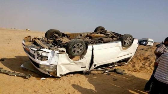 إصابة 9 أشخاص في انقلاب سيارة ربع نقل بطريق القاهرة – الفيوم