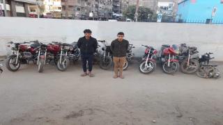 القبض علي اخطر تشكيلين عصابيين تخصص سرقه الدراجات النارية بالمنوفية