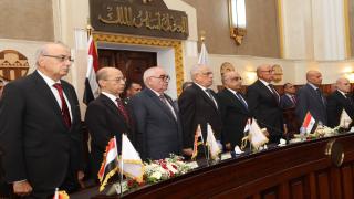 بحضور وزير العدل ورئيس هيئة قضايا الدولة.. أداء اليمين القانونية لأعضاء هيئة قضايا الدولة المنقولين للمحاكم الابتدائية