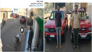 سباق خطير بين سيارتي ربع نقل في الشرقية بسبب أولوية تحميل الركاب.. وضبط السائقين