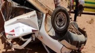 مصرع شخص وإصابة 4 آخرين في حادث تصادم مروع بأوسيم